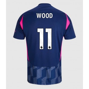 Nottingham Forest Chris Wood #11 Udebanetrøje 2024-25 Kort ærmer